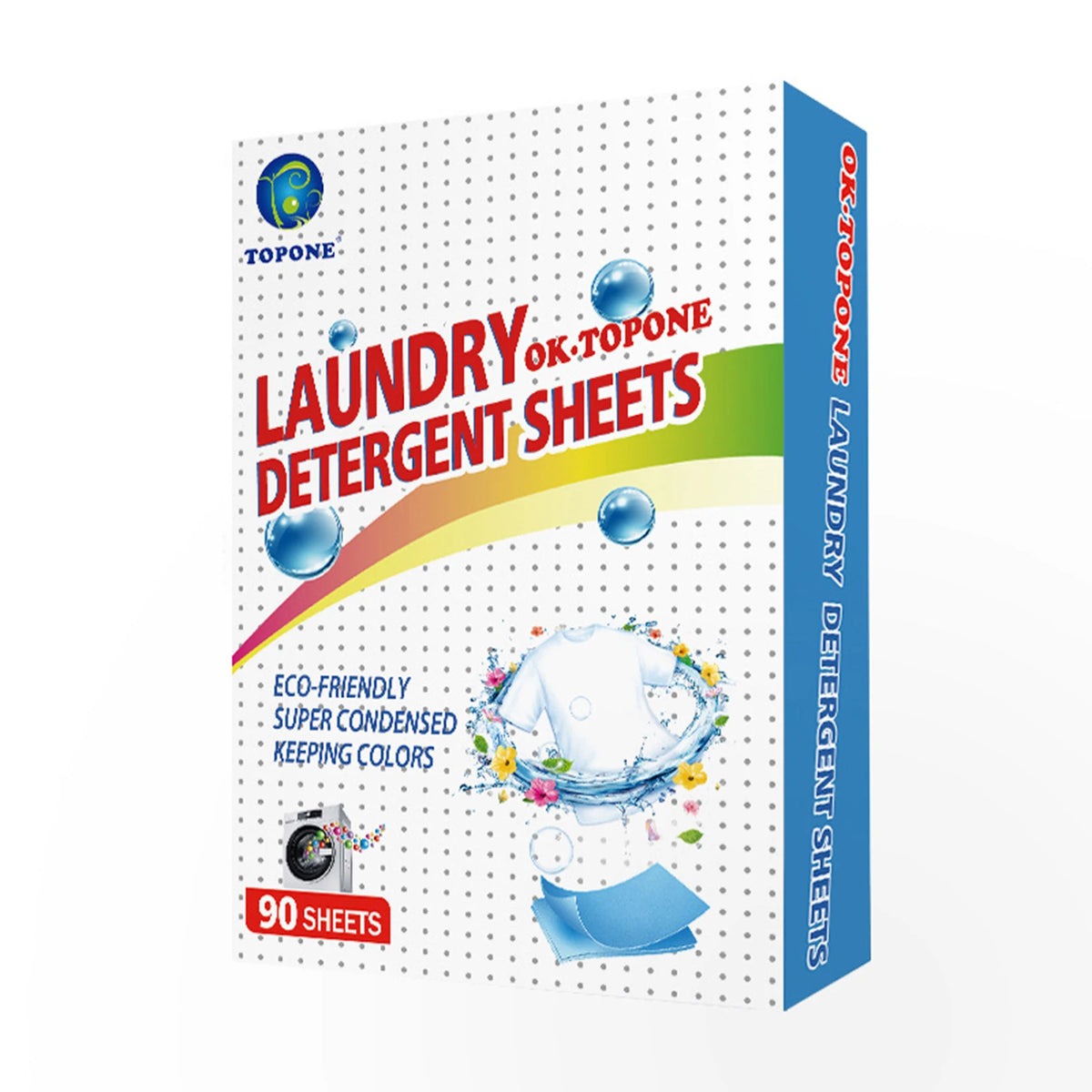 Eco-Friendly Laundry Detergent Sheets (90 pcs)