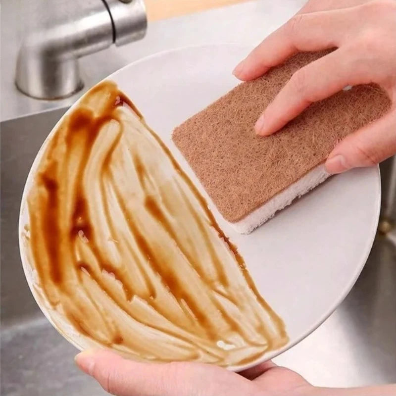 Biodegradable Kitchen Sponge Set — Cellulose & Coconut