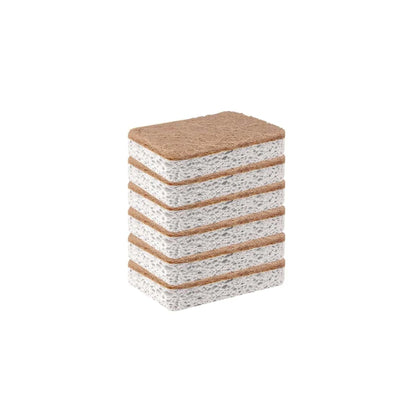 Biodegradable Kitchen Sponge Set — Cellulose & Coconut